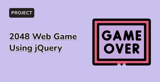 2048 Web Game Using jQuery