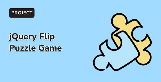 jQuery Flip Puzzle Game