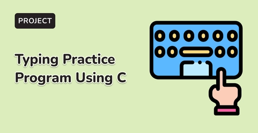 Typing Practice Program Using C