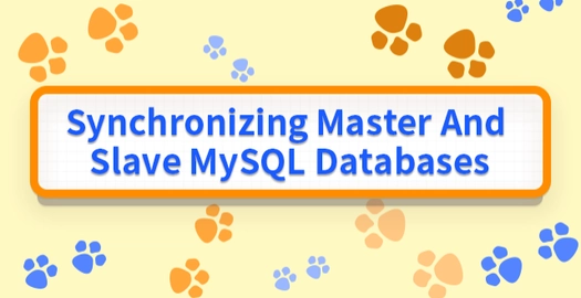 Synchronizing Master and Slave MySQL Databases