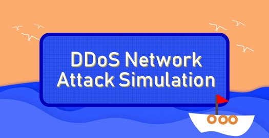 DDoS Network Attack Simulation