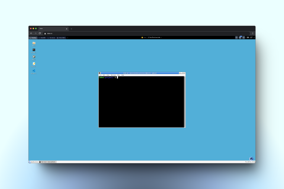 LabEx VM