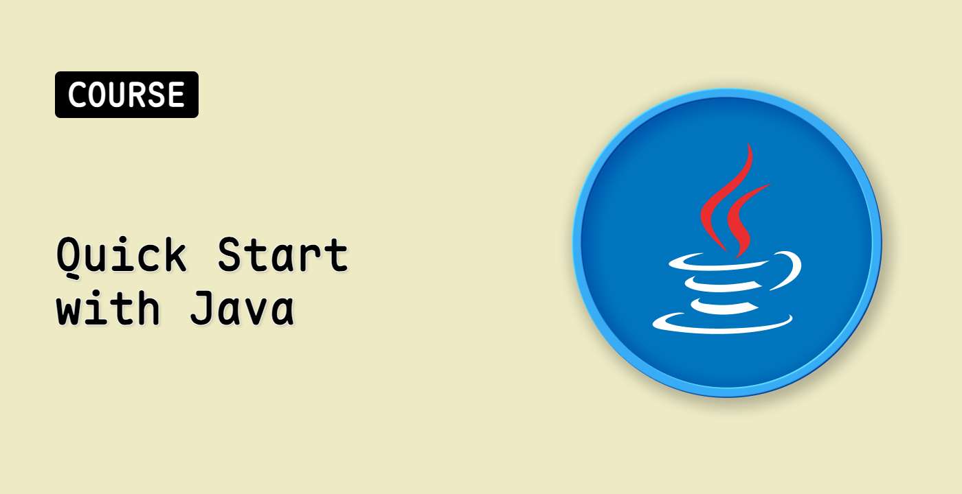 Quick Start with Java