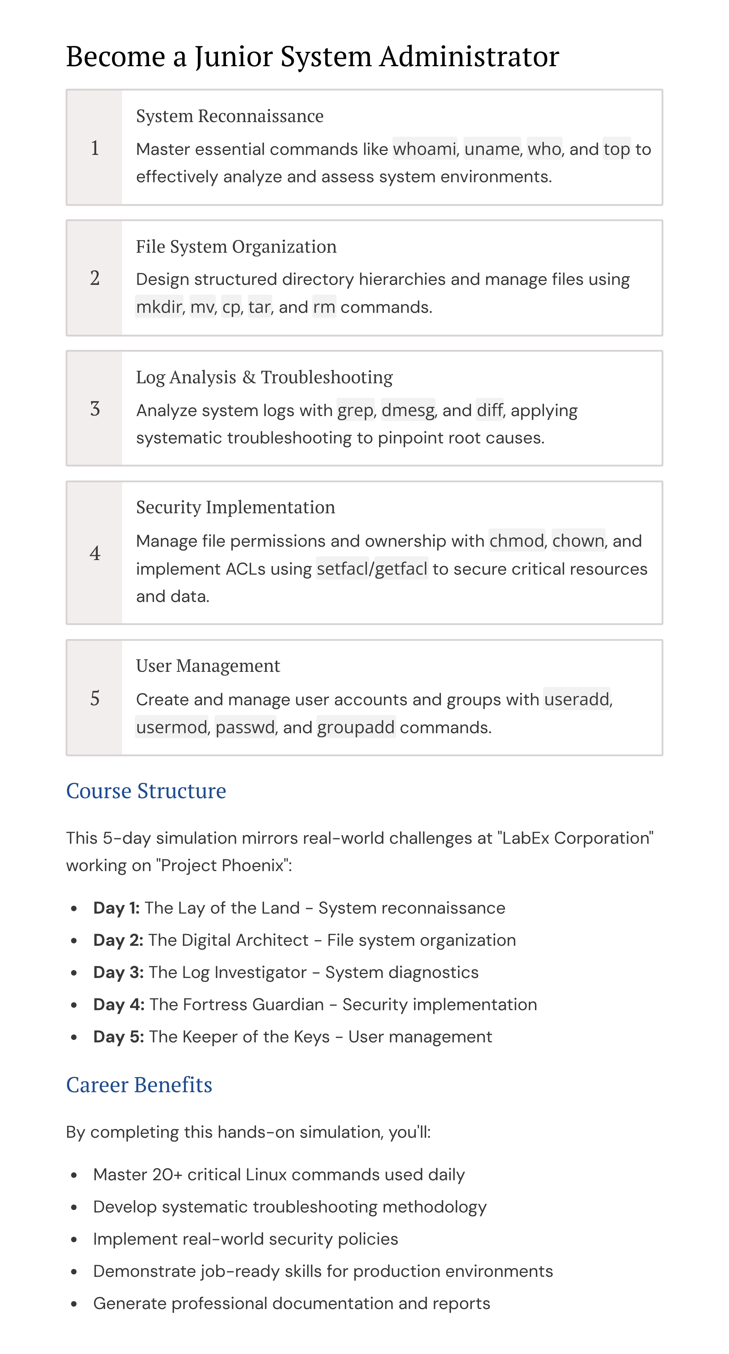 Conviértete en un Administrador de Sistemas Junior