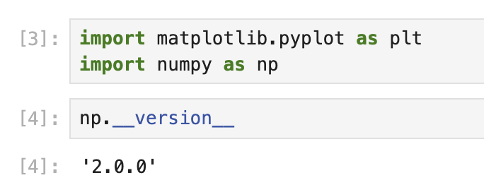 numpy-version