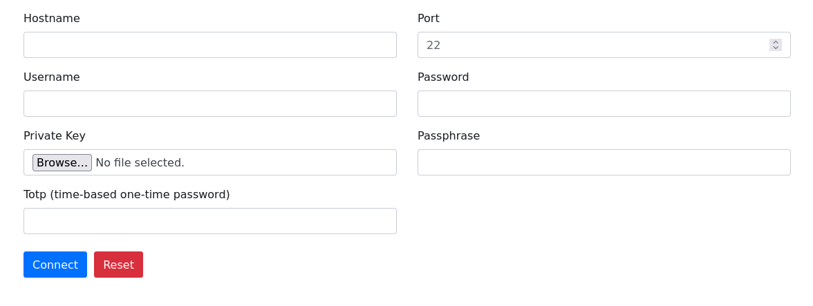 브라우저에서 실행 중인 웹 앱