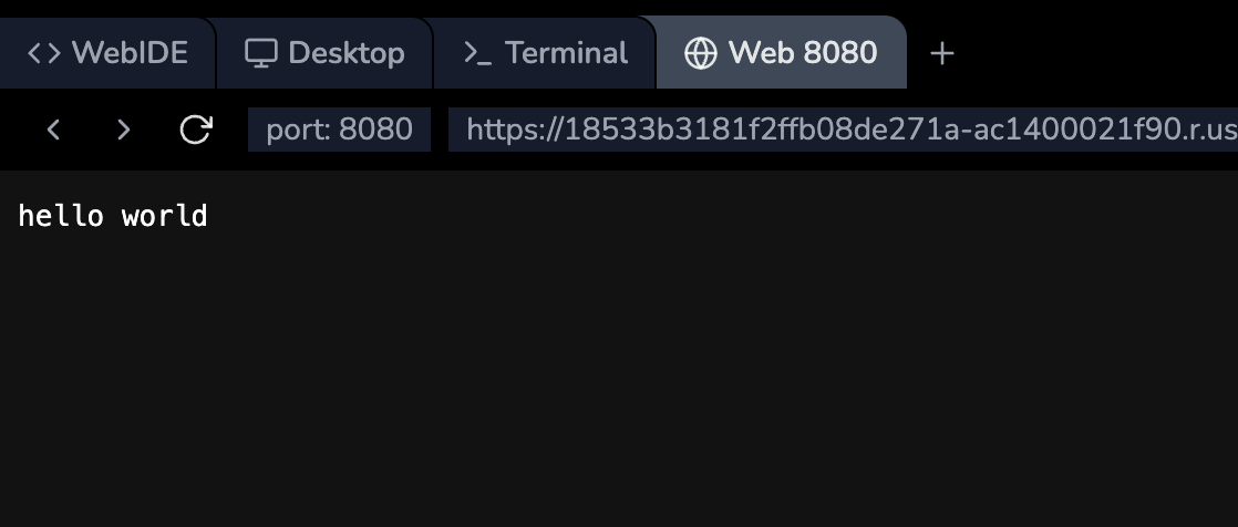 HTTP 服务器响应示例