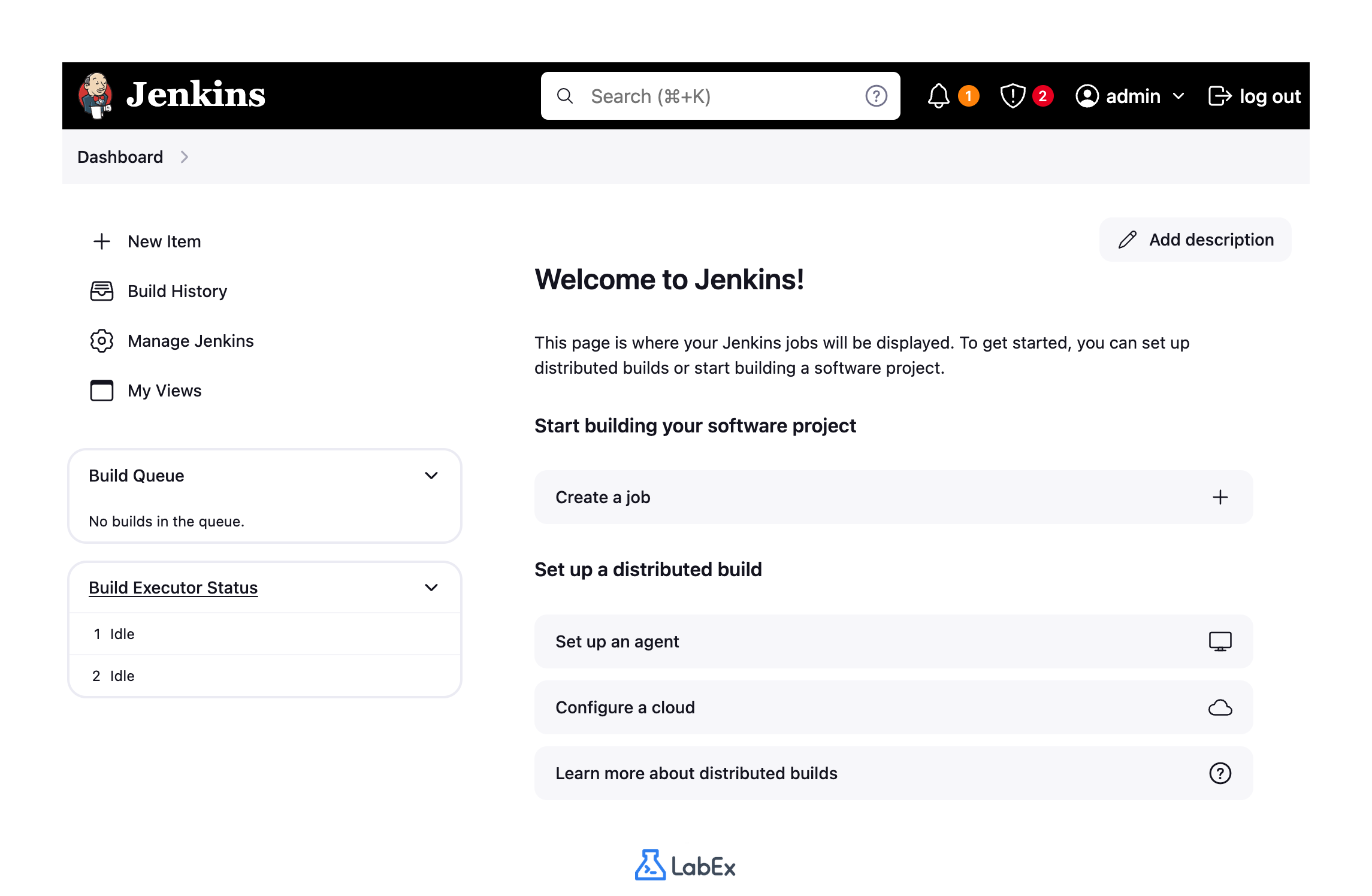 Jenkins unlock page credentials
