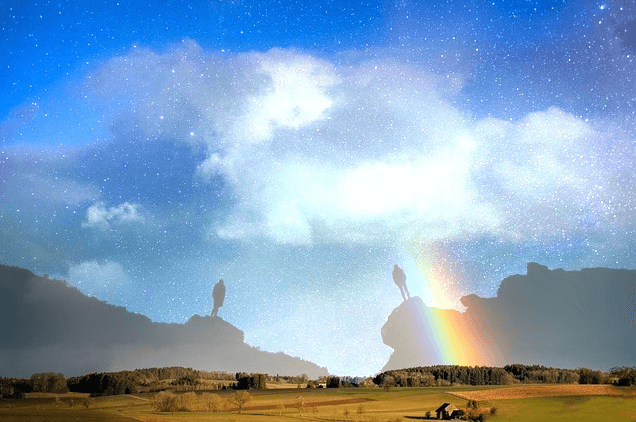 画像加算結果の例