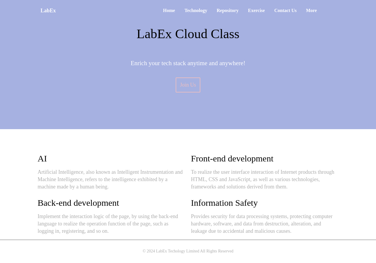Prévisualisation de la mise en page de la page d'accueil du LabEx