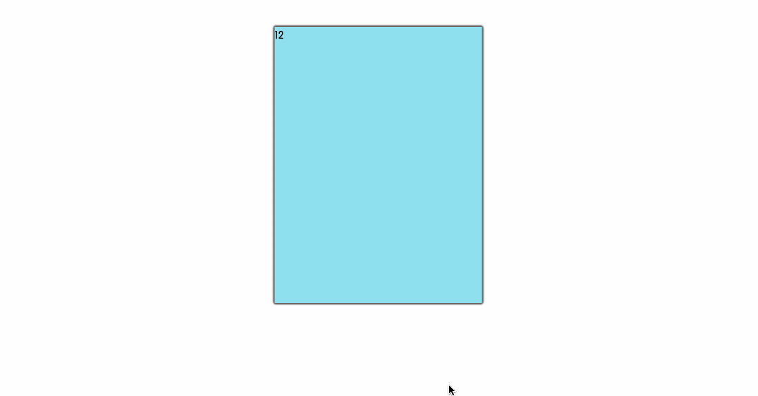 CSS fan effect animation
