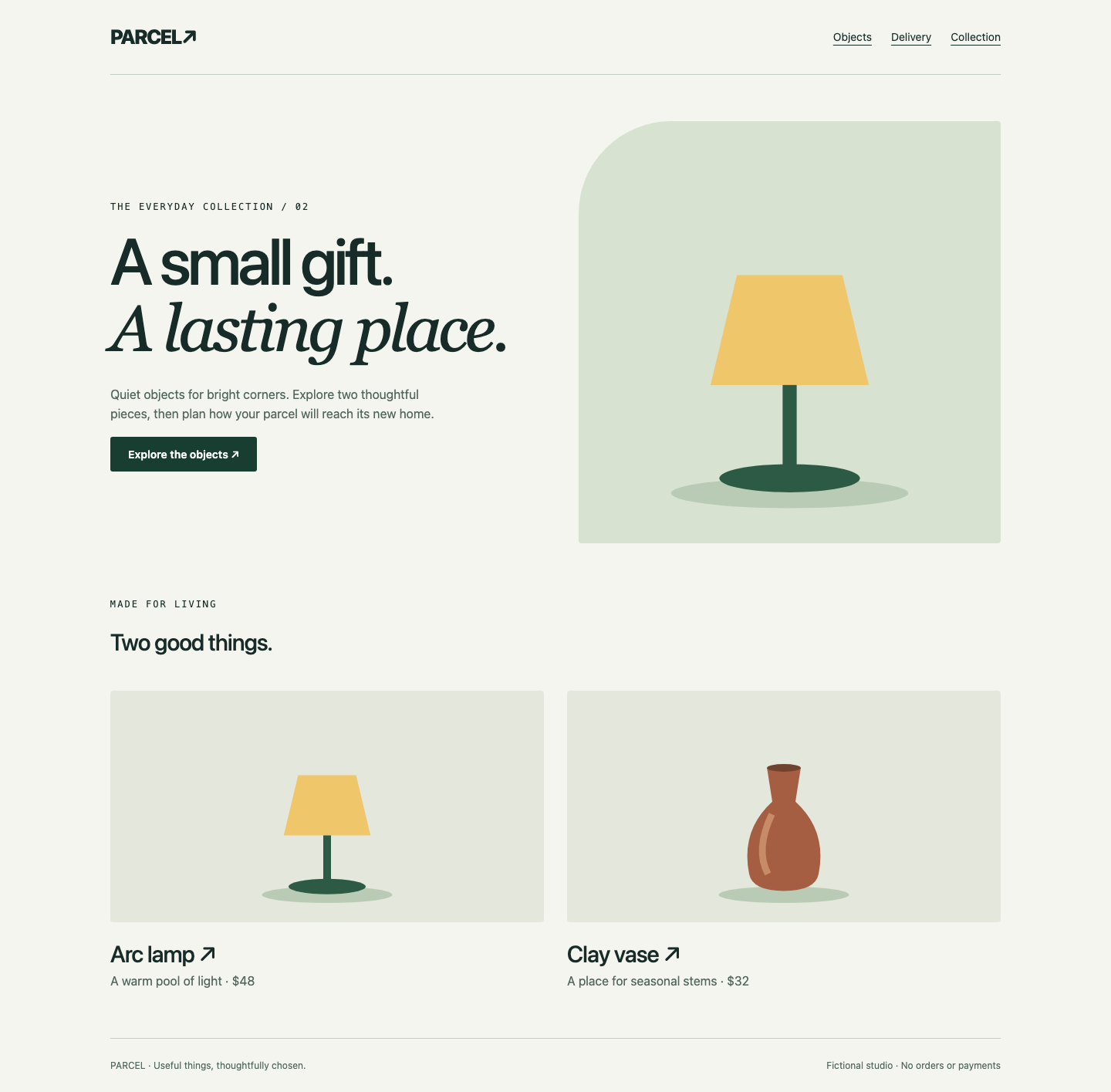 The PARCEL studio and complete product links