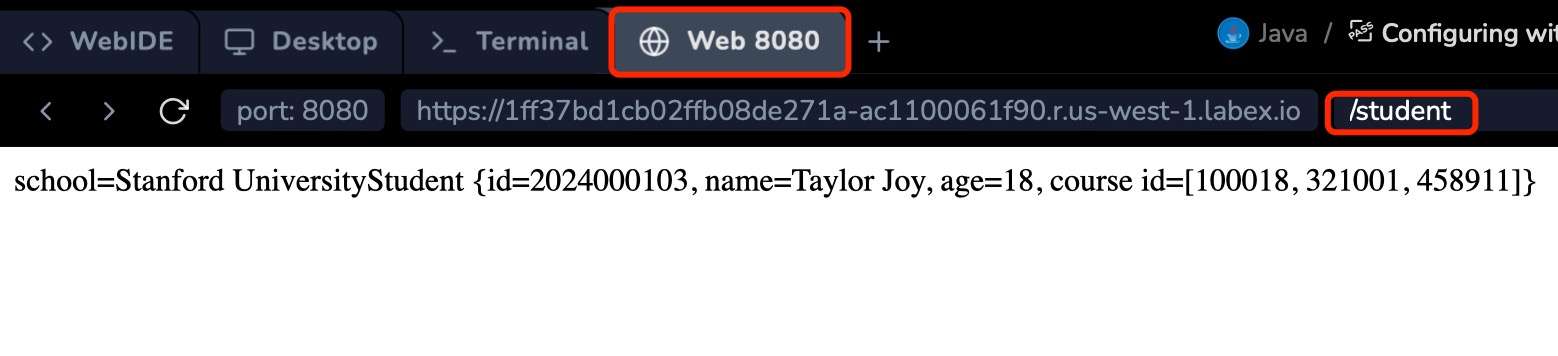 Spring Boot 网页结果