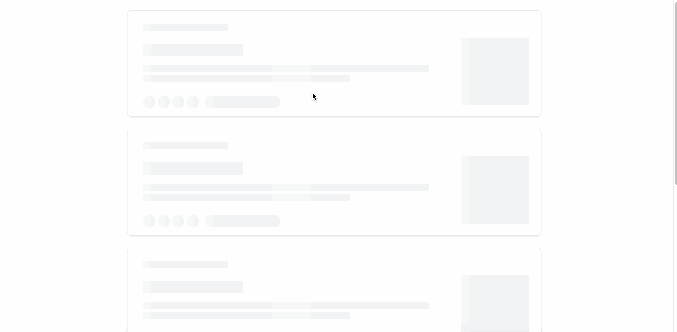 骨架屏动画预览