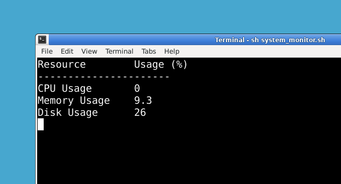 Монитор системы Linux