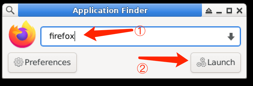 Firefox 브라우저 실행