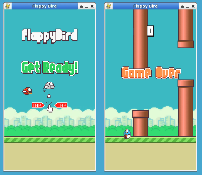 Vista previa del juego Flappy Bird