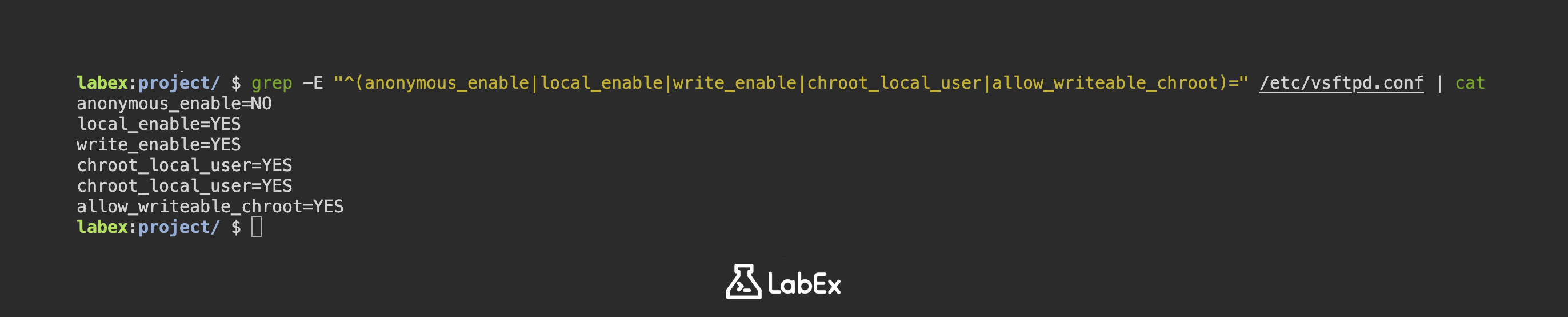 verify configuration