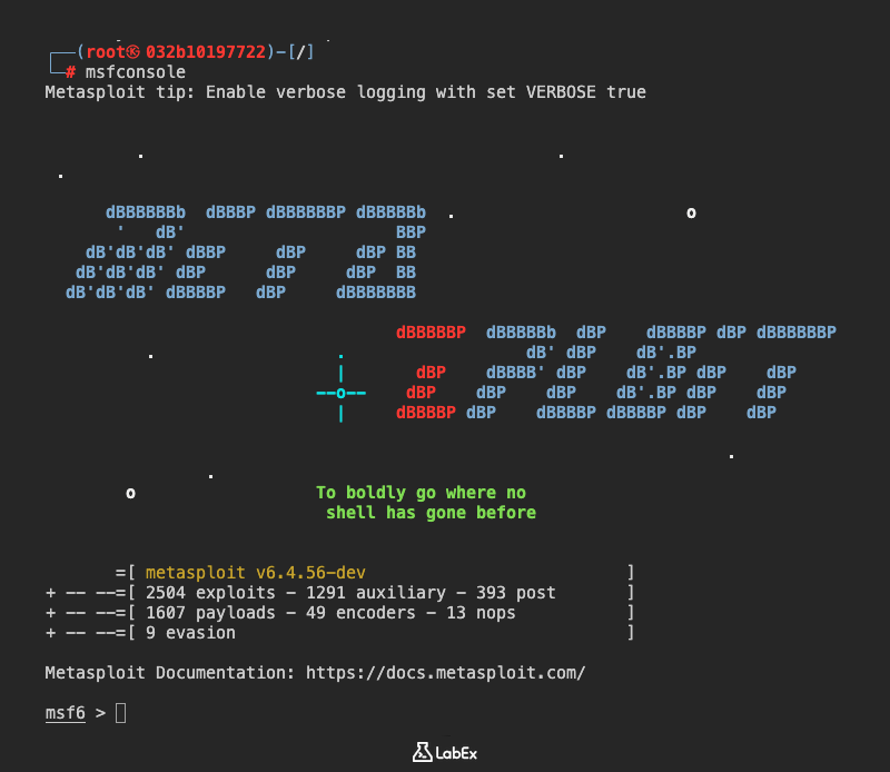Metasploit Console