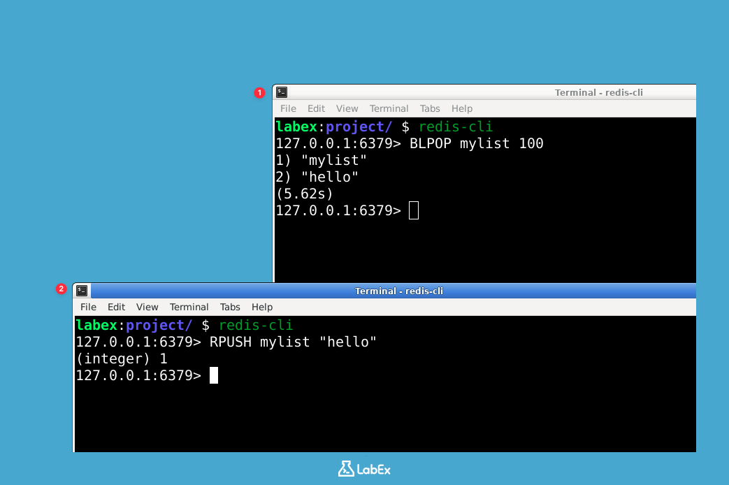 BLPOP command output