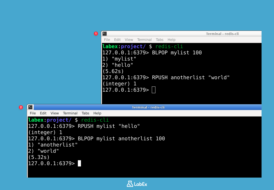 BLPOP command output