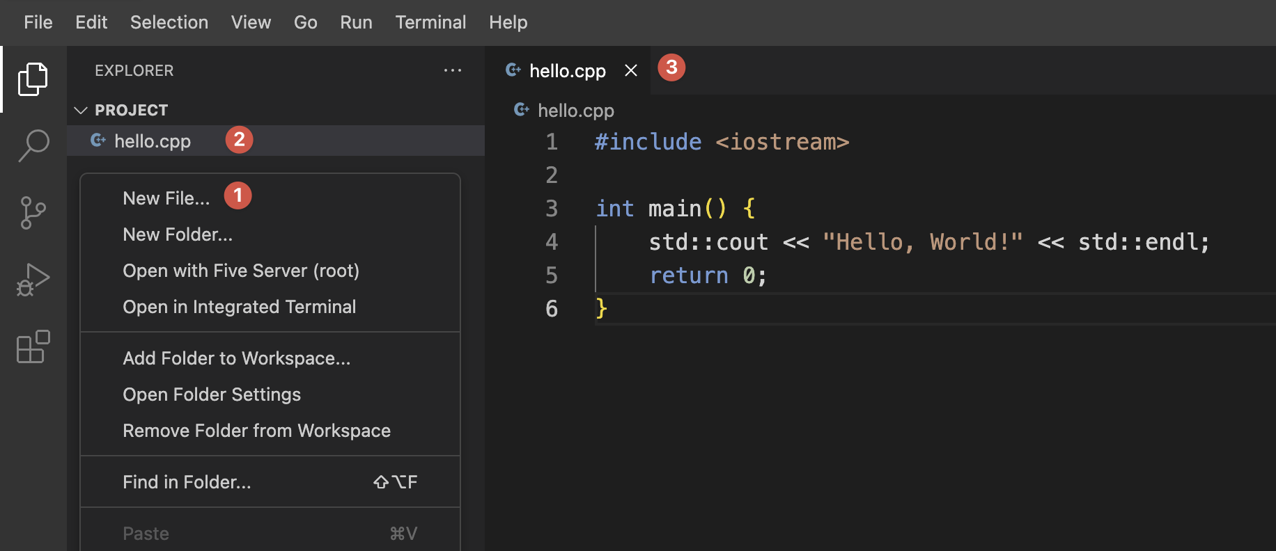 WebIDE 文件创建界面