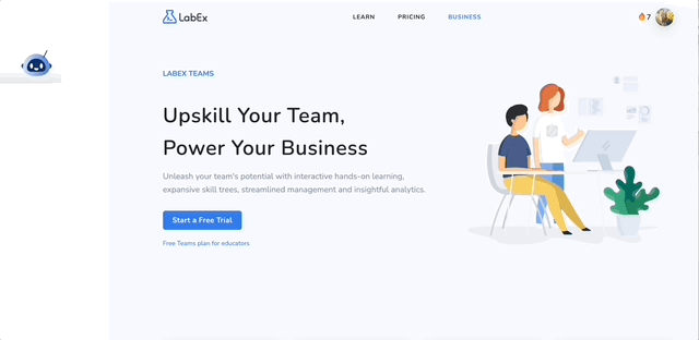 固定定位机器人示例