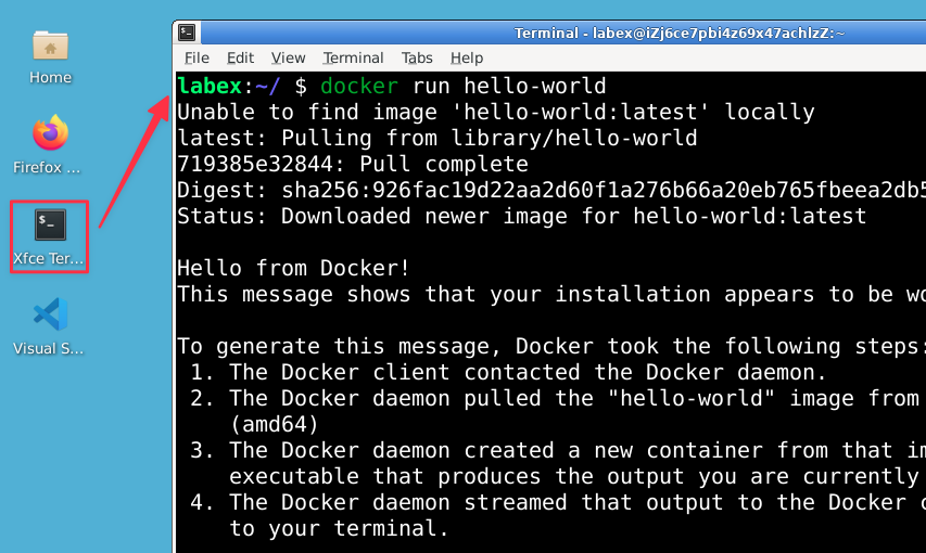 Docker Hello World