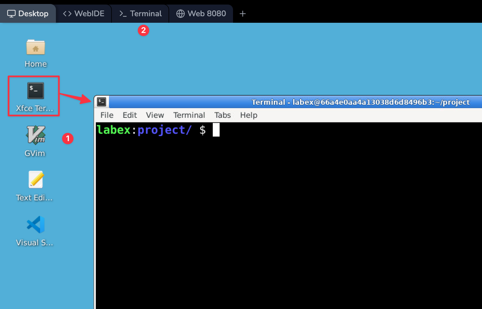 Terminal window screenshot