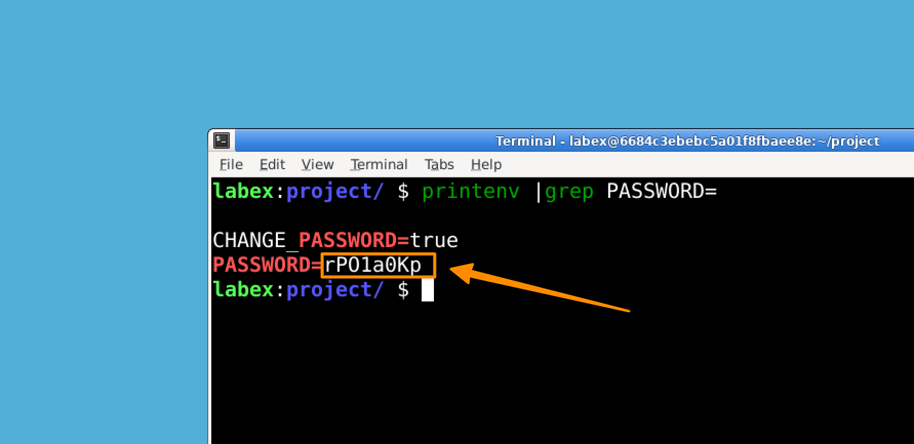 Ejemplo de comando SCP