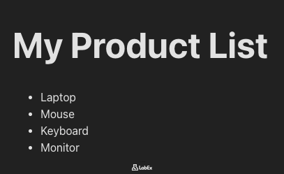 React 목록이 순서 없는 HTML 목록으로 렌더링됨