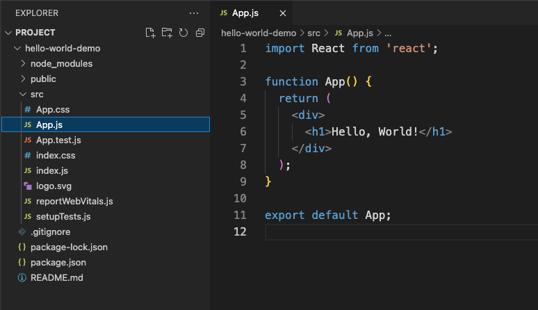 React package.json 更新