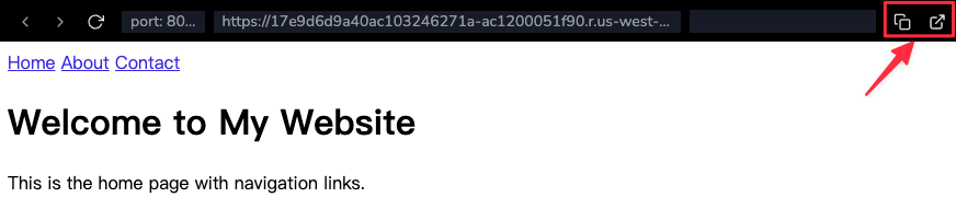 链接 target 属性演示