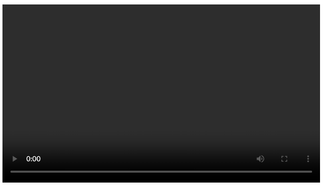 Elemento de video HTML con controles