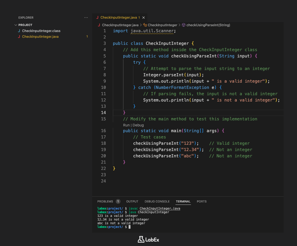 python check if input is integer java2blog Images... Java で入力が整数かどうかをチェックする方法 | LabEx