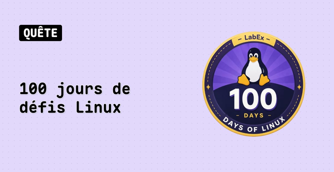 100 jours de défis Linux