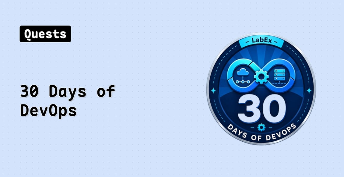 30 Days of DevOps