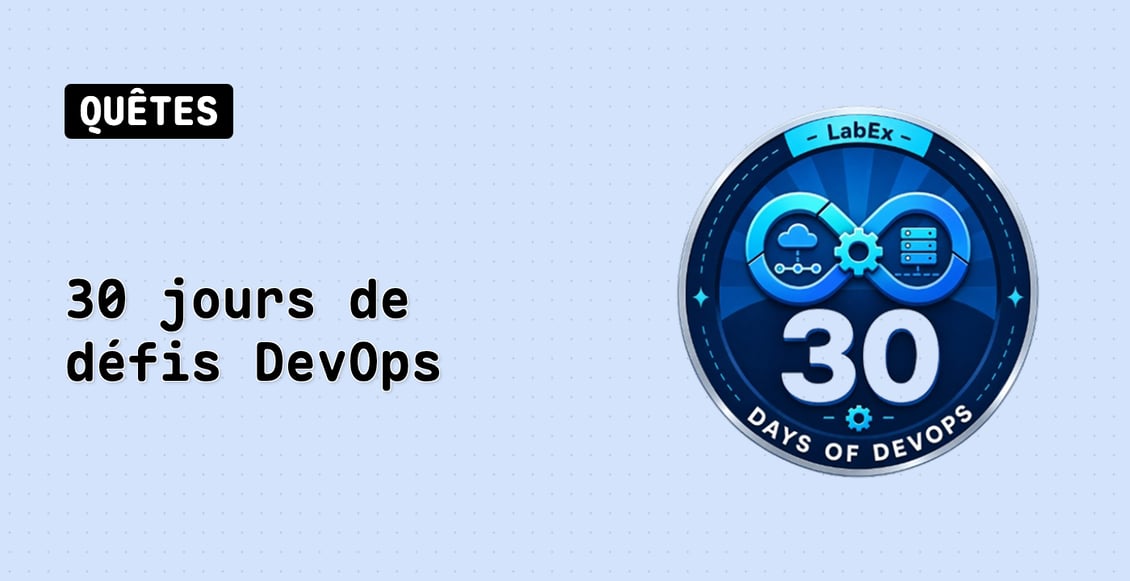 30 jours de défis DevOps