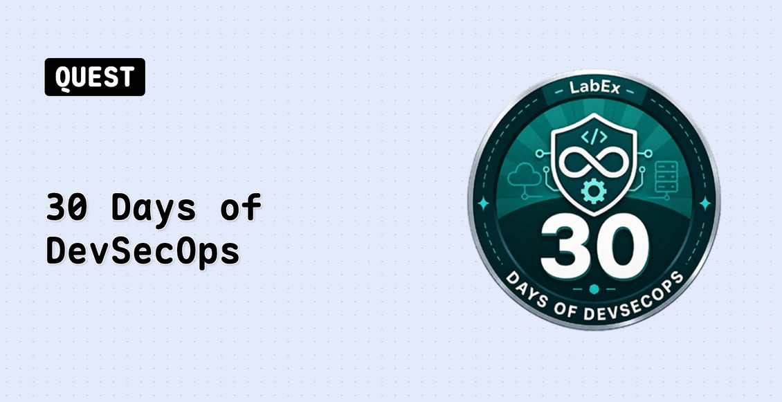 30 Days of DevSecOps