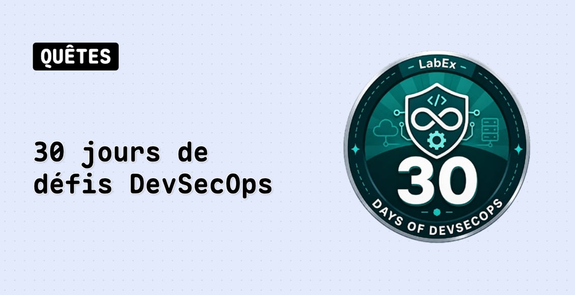 30 jours de défis DevSecOps