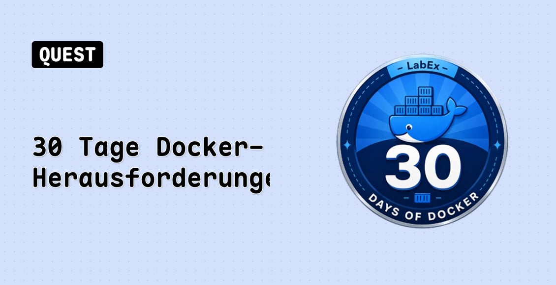 30 Tage Docker-Herausforderungen
