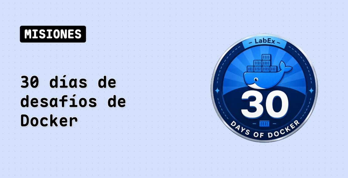 30 días de desafíos de Docker