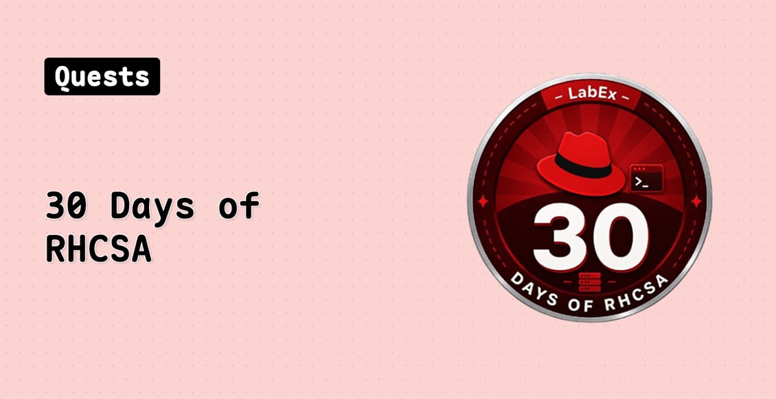 30 Days of RHCSA