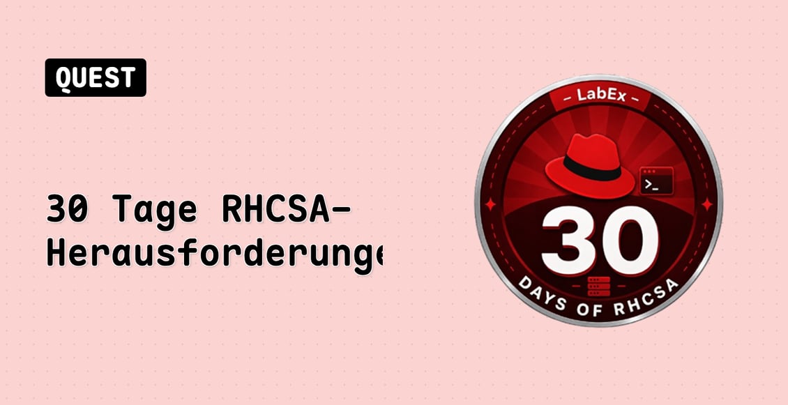 30 Tage RHCSA-Herausforderungen