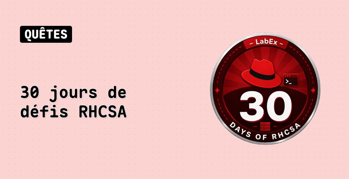 30 jours de défis RHCSA