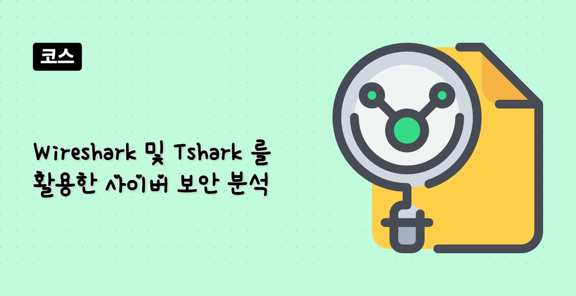 Wireshark 및 Tshark 를 활용한 사이버 보안 분석