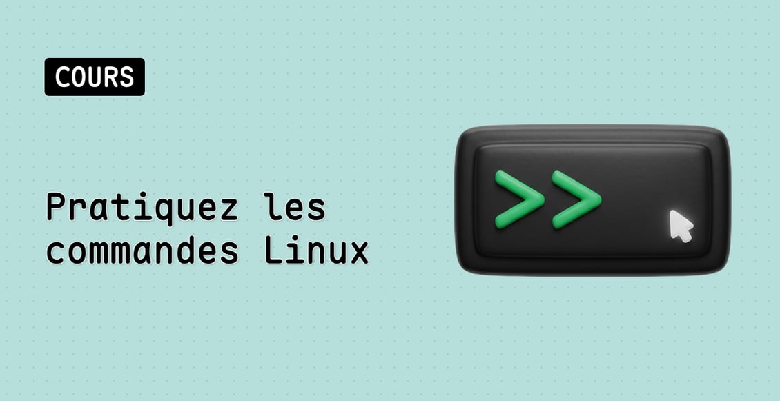 Pratiquez les commandes Linux