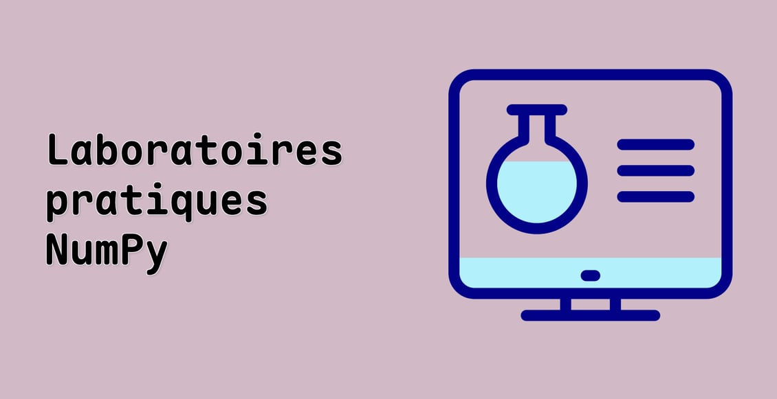Laboratoires pratiques NumPy