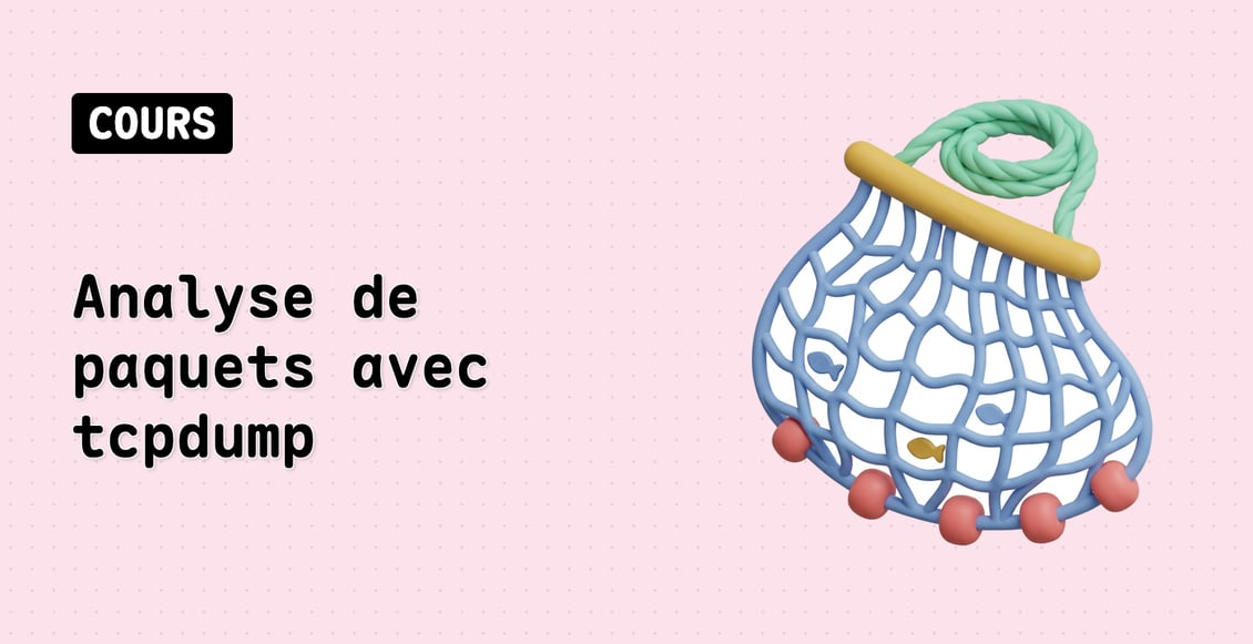 Analyse de paquets avec tcpdump