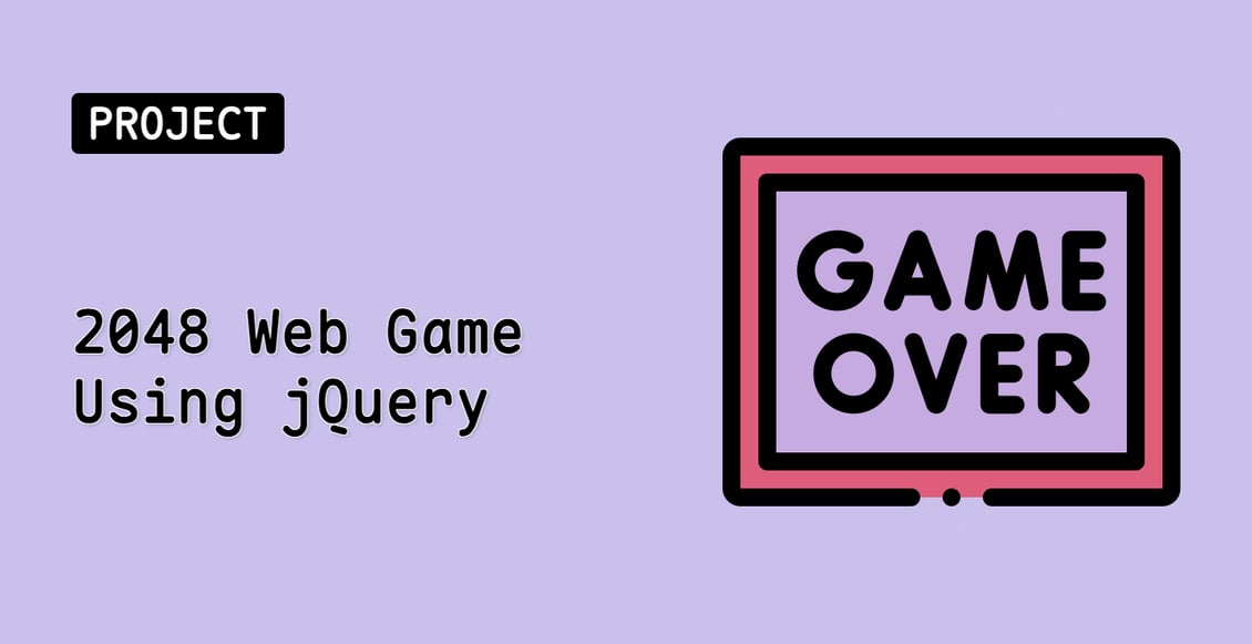 2048 Web Game Using jQuery